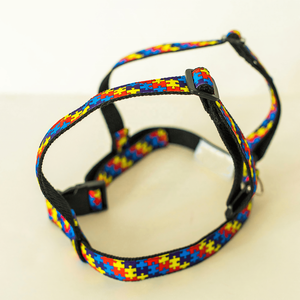 Laisse de marche pour bébé et chien en PET Sensibilisation à l'autisme Laisse en coton Harnais de sécurité pour <span class=keywords><strong>enfant</strong></span> avec bretelles rembourrées - Product Image 2