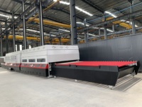 Peralatan rumah tangga, mesin pengolahan kaca, tungku Tempering untuk pintu Oven dan rak kulkas