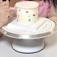 Kuchen-Drehteller Kuchen-Dekorations-Tisch Haushalts-Backwerkzeuge DIY Dekorations-Drehteller 10 Zoll/12 Zoll Aluminiumlegierung