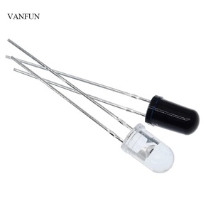 Vanfun <span class=keywords><strong>1.5V</strong></span> IR Hồng ngoại 850nm 940nm Sanan chip trắng <span class=keywords><strong>LED</strong></span> <span class=keywords><strong>Diode</strong></span> 3mm 5mm lỗ Gói 1000 chiếc cho ứng dụng chiếu sáng - Product Image 4