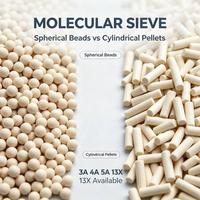 Perles déshydratantes industrielles au zéolite 4A pour l'élimination de l'air, du liquide, du méthanol et de l'ammoniac