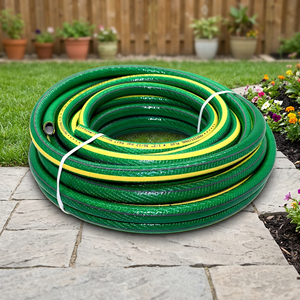 Manguera de Jardín Flexible de PVC Verde HAIYUANHENG de 1/2" y 50 pies, Antiabrasión, Anticorrosión, Anti-UV, Manguera de Riego Suave, Venta de Fábrica - Product Image 3