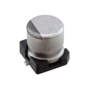 Condensador de Montaje Superficial SMD UZT1H2R2MCL1GB 2.2 uF CAP ALUM 2.2UF 20% 50V del Fabricante Channel - Product Image 1