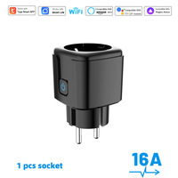Norme européenne Tuya WiFi Smart Socket Adaptateur Bar ABS Matériel Minuterie Voix À Distance Alexa Application Mobile Transfrontalière pour Android/iOS