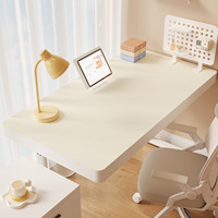 Tapis de bureau antidérapant multi-tailles pour étudiants, imperméable, anti-rayures, réutilisable, pour table à manger