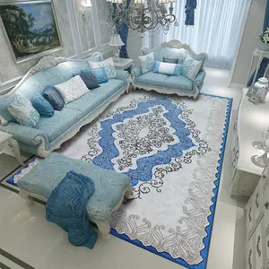 Luxury handmade alfombras modernas bedroom wool black and golden dragon carpet
