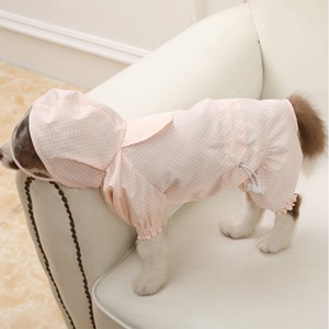 <span class=keywords><strong>Chubasquero</strong></span> coreano de lunares para perros, ropa impermeable de 4 Patas y a prueba de polvo - Product Image 4