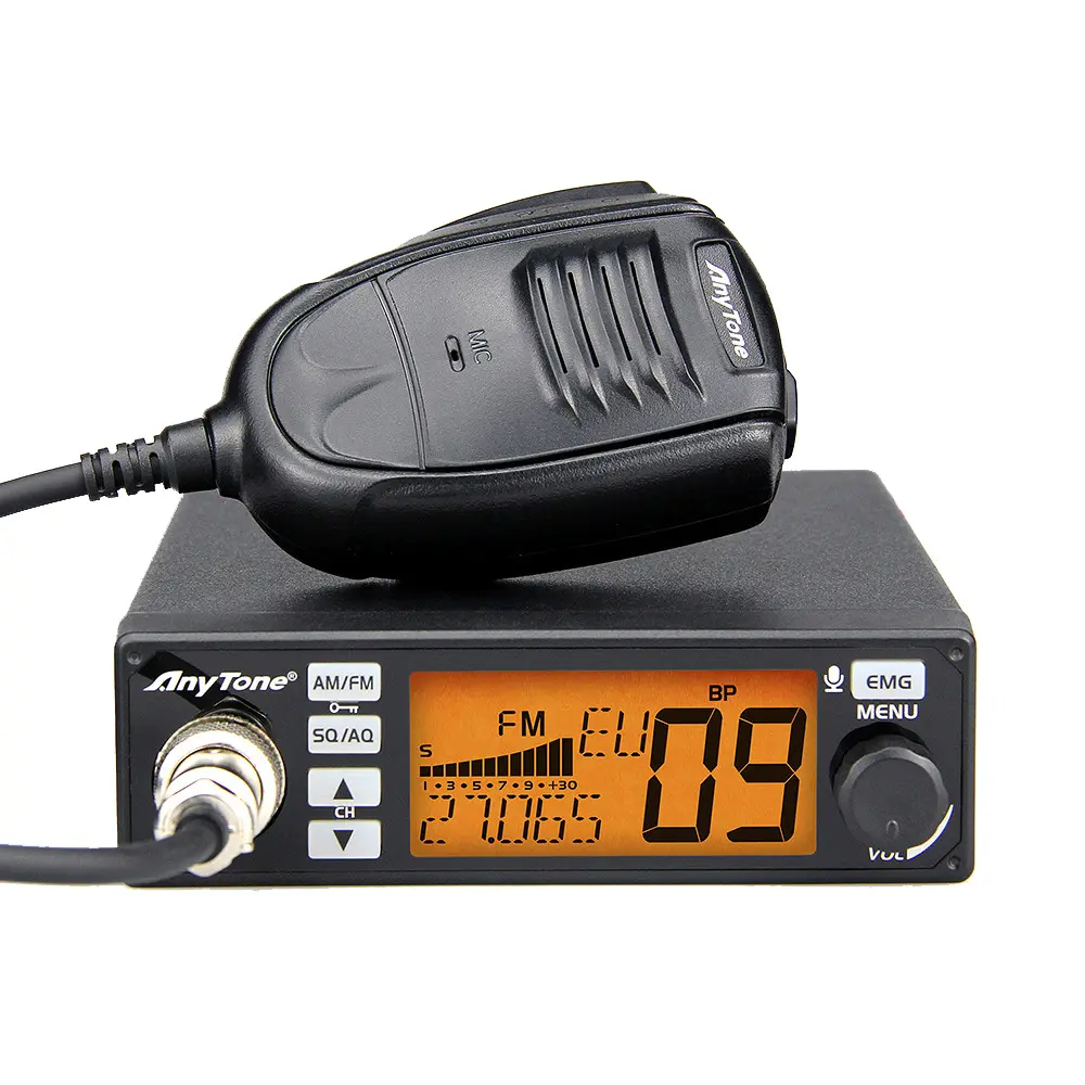 Anytone AT-500M 10 เมตรวิทยุ CB วิทยุ 4W 24.715 ~ 30.105MHz โหมด AM/FM วิทยุสองทาง