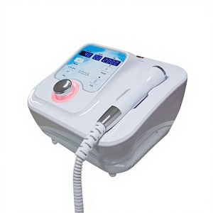 เครื่องทำความเย็นและความร้อน Korea Dcool รุ่น D100 ผลิตจากโครเมียมอัลลอยด์ สำหรับใช้ในร้านเสริมสวย  พร้อมหัวไอซ์แฮมเมอร์สำหรับการบำบัดด้วยความเย็น และเทคโนโลยีการนำความเย็นด้วยไอออน - Product Image 1