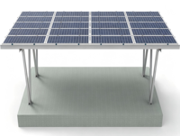Kit de panneaux solaires pour carport, système de toit solaire pour carport, batterie au lithium solaire, système de stockage d'énergie domestique, structure de carport solaire