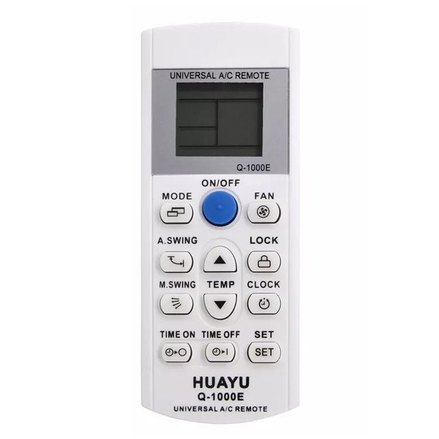 HUAYU Q-1000E Universal Infrared AC Remote Control for All Brand Air Conditioner