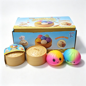 Jouet anti-stress en forme de pain vapeur souple, populaire à l'international, pour adultes et enfants - Product Image 3