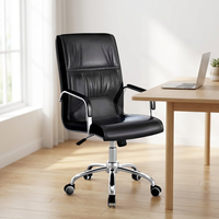 Chaise de bureau pivotante multifonctionnelle KMJ, chaise de bureau moderne pour ordinateur, chaise de patron populaire