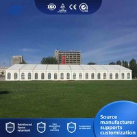 Carpa de Exhibición para Actividades Comerciales al Aire Libre, Carpa Blanca para Almacenamiento Industrial, Logística, Invernadero, Bodas, de Aleación de Aluminio