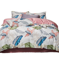 Ensemble de draps 100% coton, designs personnalisés, tissu en coton, vente en gros, ensemble de couvre-lit, prix d'usine moins cher, ensemble de housse de couette