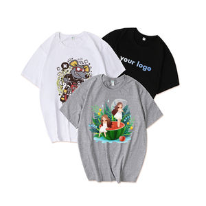 <span class=keywords><strong>T</strong></span>-<span class=keywords><strong>Shirt</strong></span> vierge à col rond personnalisé pour homme, produit en coton peigné, <span class=keywords><strong>pas</strong></span> <span class=keywords><strong>cher</strong></span>, taille Plus, OEM/ODM, 15% de réduction, vente en gros, 100% - Product Image 5