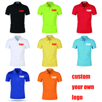 Polo uni 100 Polyester, uniforme de travail de Restaurant à séchage rapide, Logo personnalisé, broderie imprimée, Sport Polo T-Shirt