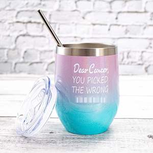 Precio bajo al por mayor Mujeres Sobreviviente de cáncer Juego de regalo con vaso Manta Calcetín Vela personalizada Lujo Relajación spa Regalos para ella - Product Image 6