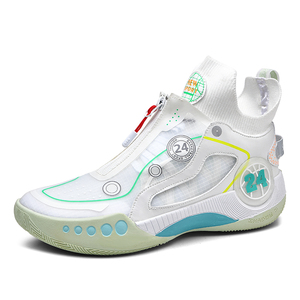 Baskets de sport plates à la <span class=keywords><strong>mode</strong></span> pour hommes et femmes, baskets de <span class=keywords><strong>basket</strong></span>-ball respirantes et résistantes à l'usure, chaussures personnalisées - Product Image 3