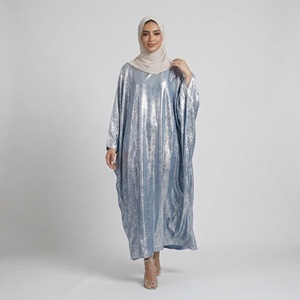 Hot 2024 TikTok E-commerce Fashion Patchwork Dubai <strong>Turkey</strong> Elegant Robe Abaya LYLR796 Layyin - Product Image 1