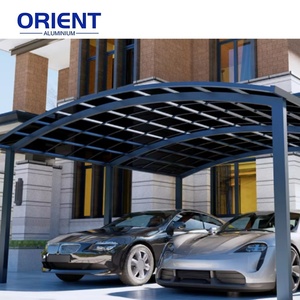 Abri de voiture multifonctionnel <span class=keywords><strong>en</strong></span> aluminium pour l'extérieur, pour le stationnement des véhicules, avec revêtement protecteur, montage rapide - Product Image 5