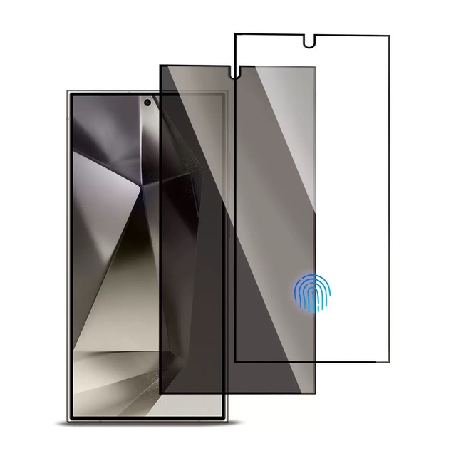 S25 Ultra Tempered Glass for Samsung Galaxy S25 Ultra S24u S23 S21 Ultra-Thin Fingerprint Unlock Tempered Glass Screen Protector