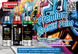 THEAOSON-pintura acrílica autoseca, pintura en aerosol de grafiti de <span class=keywords><strong>Montana</strong></span>, 400ml - Product Image 2
