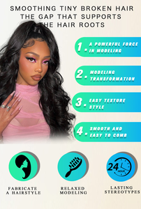 <span class=keywords><strong>Cire</strong></span> coiffante texturisante à l'huile d'olive, tenue extra longue durée toute la journée, pâte transparente délicate, non grasse, <span class=keywords><strong>sans</strong></span> résidus, pour gel capillaire - Product Image 4