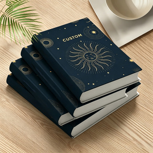 Carnet à couverture rigide personnalisé avec feuille d'or, motif <span class=keywords><strong>Soleil</strong></span> <span class=keywords><strong>Lune</strong></span> Céleste Sombre, Vente en gros, Cadeaux - Product Image 5