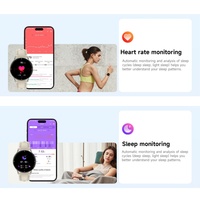 Reloj Inteligente HT39 2026 para Parejas, Múltiples Modos Deportivos, Monitor de Frecuencia Cardíaca, Sueño y ECG