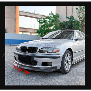 สปอยเลอร์กันชนหน้ารถยนต์ ชิ้นส่วนตกแต่งสำหรับ BMW ซีรีส์ 3 E46 M Sport ปี 1998-2005 อุปกรณ์ป้องกันกันชน - Product Image 5