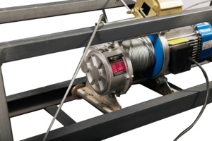 Machine de séparation de couche de treuil d'épluchage de bande transporteuse de tissu - Product Image 3