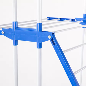 Agent d'<span class=keywords><strong>achat</strong></span> pour la maison <span class=keywords><strong>Séchoir</strong></span> <span class=keywords><strong>à</strong></span> vêtements en acier <span class=keywords><strong>à</strong></span> 3 couches <span class=keywords><strong>Séchoir</strong></span> <span class=keywords><strong>à</strong></span> <span class=keywords><strong>linge</strong></span> pour l'intérieur et l'extérieur Cintre sur pied - Product Image 4