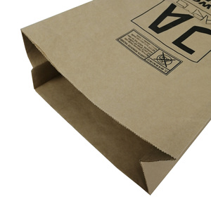 Sac en papier multi-couches pour charbon de bois 25 kg, avec logo imprimé, pour le stockage de carburant en vrac et l'emballage destiné à l'exportation internationale - Product Image 6