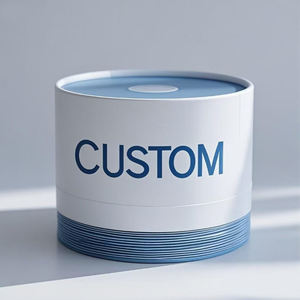 Production de tubes en papier kraft ronds pour thé, avec impression couleur écologique et logo personnalisé, pour boîtes cadeaux universelles. - Product Image 1