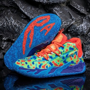 Chaussures de basketball montantes <span class=keywords><strong>pour</strong></span> hommes, en maille extensible, légères, <span class=keywords><strong>pour</strong></span> toutes saisons - Product Image 3