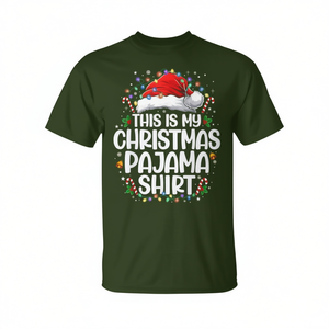 C'est ma chemise de pyjama de Noël, t-shirt pour femme, pyjama de Noël, vêtements de fête - Product Image 2