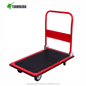 Chariot à plate-forme robuste de 150kg Chariot à main de transport de camion pliant Chariot à main de 150kg Chariot à plat pliant en plastique de 330lb - Product Image 5