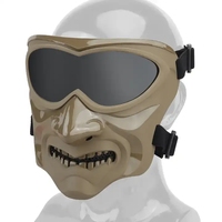 Masque de chasse en plein air respirant Night Knight Tactical Cycling Cyberpunk Full Face Mask