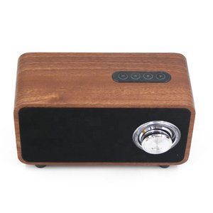 Ốp Retro Gỗ Không Dây Cầm Tay USB Thẻ TF Được Chứng Nhận Pin KC Hàn Quốc Loa Radio Gỗ TWS Bt 10W - Product Image 3