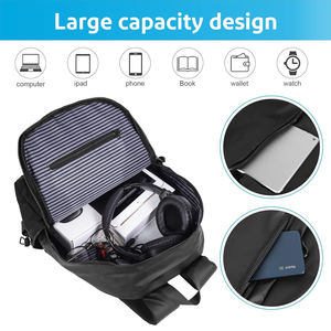 Mochila Personalizada para Portátiles de Gran Capacidad, Mochila de Viaje Impermeable con Múltiples Bolsillos, Bolsa Escolar Universitaria con Logotipo Personalizado - Product Image 5