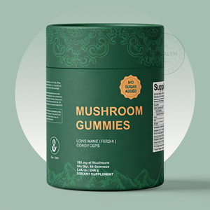 เห็ดราที่มี Cordyceps reishi 6:1ของสิงโตสกัด60จำนวนไม่มีน้ำตาลเพิ่มสำหรับแบรนด์เอกชน - Product Image 1