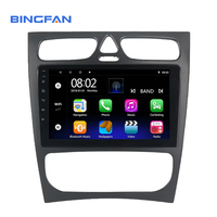 Estéreo para Auto Android 13 de 9 Pulgadas con Navegación GPS para Mercedes-Benz W209 W203 W168 W463 CLK CL-C 1998 - 2004 Resolución 1024x600