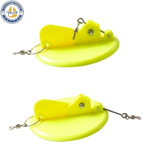 Disco de arrastre de 124mm, buzo profundo con cintas brillantes, forma circular, tablero de buceo de pesca <span class=keywords><strong>Dipsy</strong></span> de plástico - Product Image 6