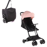 Poussette pour bébé Poussette de voyage compacte pliante légère pour avion Poussette parapluie pour tout-petit