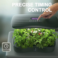 Système de culture hydroponique 12 pods maison jardin intérieur spectre réglable Led élèvent la lumière jardinière de jardin
