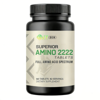 Comprimés d'acides aminés 160 unités Nutrition fitness Endurance Force Soutien Logo personnalisé OEM ODM Fournisseur en gros