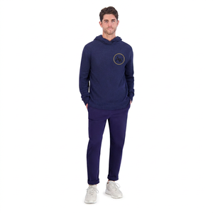 Sudadera con Capucha de Felpa Tejida para Hombre, Corte Regular, 100% Algodón, Informal, Otoño Invierno, Ecológica, Transpirable - Product Image 3