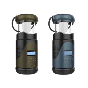 Kit de survie d'urgence portable avec lampe de poche solaire FM AM Radio d'alerte météo pour la maison en plein air - Product Image 1