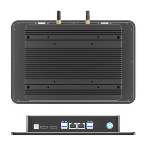 AX بوصة شاشة شبكية صناعية ذاتية الخدمة شاشة تعمل باللمس طلب كشك دفع الوجبات السريعة مع مخزون طابعة حرارية - Product Image 6